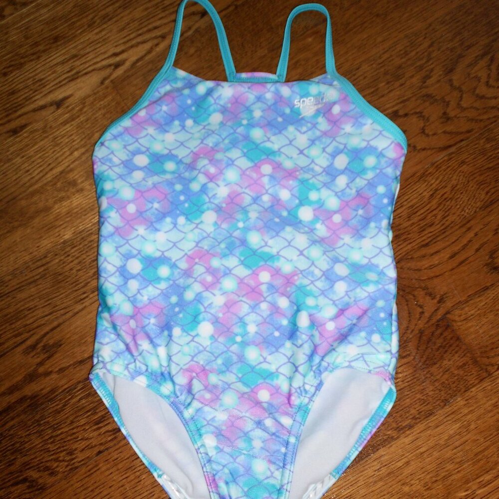 Speedo Mermaid Scales One Piece
